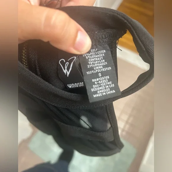 Black Formal Dress from Windsor Woman’s size Small - Picture 3 of 5